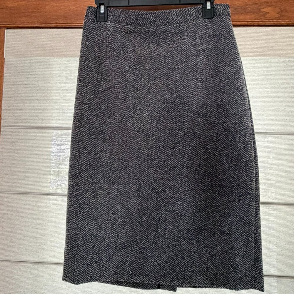 Banana Republic Herringbone Pencil Skirt